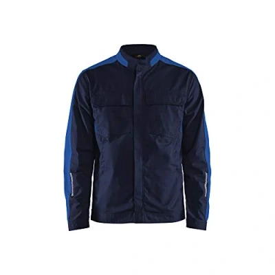 Abbildung von Blaklader 444418328985M Stretch Industrie Jacke, Marineblau/Kornblume, Größe M