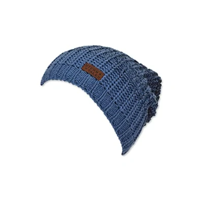 Abbildung von Sterntaler Unisex Baby Strickmütze Strukturen Mütze, Mittelblau, 53