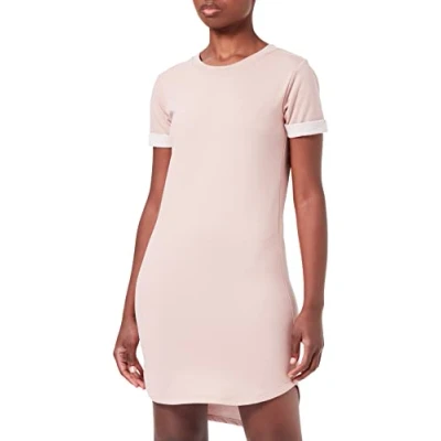 Abbildung von JDY LIFE SS JRS NOOS Freizeitkleid, Damen, Größe: XXS, Adobe rose