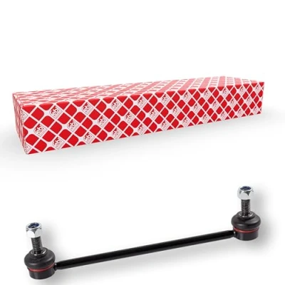 Abbildung von febi BILSTEIN 28601 Koppelstange Vorderachse links, rechts 263 M12 x 1,75 Plus mit selbstsichernder Mutter Stahl