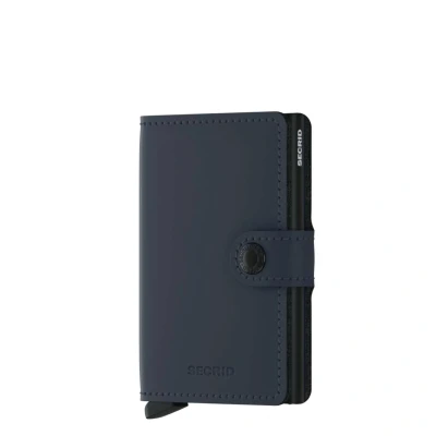 Abbildung von Secrid Miniwallet Portemonnaie Matte night blue