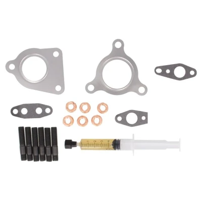 Abbildung von AJUSA JTC11509 Montagesatz, Lader with studs, syringe oil mit Dichtungen Montageanleitung RENAULT: ESPACE 4, LAGUNA 3 Grandtour, MEGANE 2