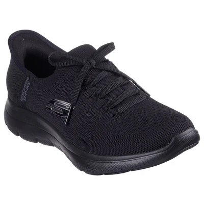 Abbildung von Skechers Slip On Sneaker &quot;SUMMITS NEW DAILY&quot;, Slipper, Freizeitschuh in veganer Verarbeitung