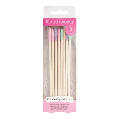 Abbildung von Brushworks Cuticle Crystal Sticks 16 pieces