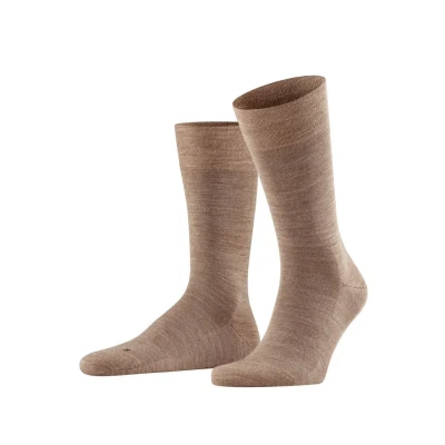 Abbildung von Falke Sensitive Berlin Softtop Suitable FOR Diabetics Socken, Herren, Größe: 39 42, Beige