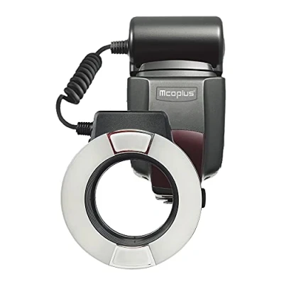 Abbildung von Mcoplus Mco 14EXT TTL LED Makro Ring Blitz für Canon E 5DMarkII/5DMarkIII /6D/7D/60D/600D/550D/500D/1000D/1100D/5D/50D/40D/450D/600D/650D