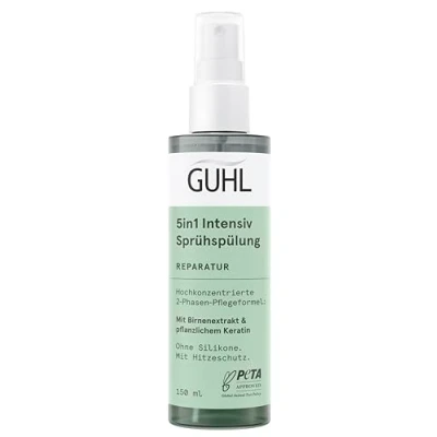 Abbildung von Guhl 5 in 1 Intensiv Sprüh Spülung Inhalt: 150 ml Reparatur Ohne Silikone Mit Hitzeschutz Planzliches Keratin