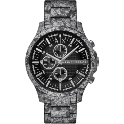 Abbildung von Armani Exchange Hampton Chronograph, Herren, Größe: One Size, Gunmetal