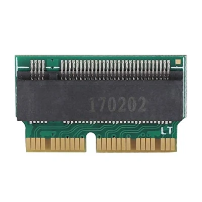 Abbildung von ASHATA Festplatten NVME SSD Adapter Concerter Karte für 2013 2014 2015 Book Air A1465 A1466 und Pro A1398 A1502 SSD.