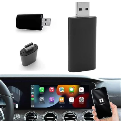 Abbildung von Sunweyer Plug Play Wireless CarPlay Adapter Support Factory Wired zu Caplay Dongle Konvertieren Auto Modell Jahr: von 2016 2023