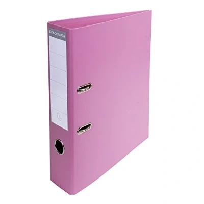 Abbildung von Exacompta 53755E 1 A4 Prem&#039;Touch Ordner mit Hebelmechanik Rücken 70 mm Mechanik 75 Außenmaße: 32 x 29 7 cm Abheftbares Format Farbe: Rosa