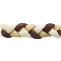 Abbildung von Trixie Denta Fun Geflochtene Sticks Box Hundesnacks Rind 12 cm 85 ...