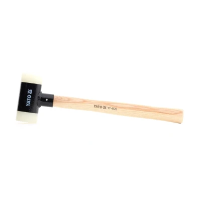 Abbildung von YATO YT 4626 Schonhammer 365 45 569 Holz (Esche) rückschlagfrei (Stahlkugeln im Kopfhohlraum)
