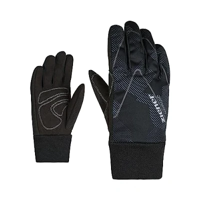 Abbildung von Ziener Unico Junior Fingerhandschuh für Kinder, Größe: Small, Gray ink camo