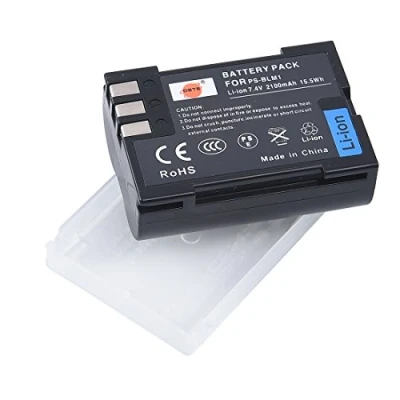 Abbildung von DSTE Electron BLM 1 PS BLM1 Li Ion Akku kompatibel zu Olympus C 5060, 7070, 8080, E 1, 3, 30, 520, 300, 500, 510, UK163A1
