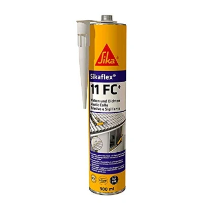 Abbildung von Sika Sikaflex 11 FC+, elastischer Kleb und Dichtstoff, 300 ml, betongrau