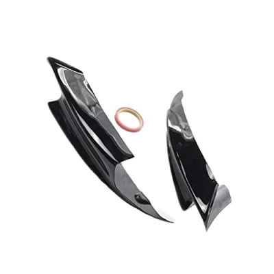 Abbildung von NC Splitter Stoßstange Spoilerlippe Ersatz für E90 E92 M3 Zubehör, Schwarz glänzend