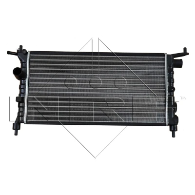 Abbildung von NRF 50551 Kühler, Motorkühlung Aluminium 530 285 34 Kühlrippen mechanisch gefügt OPEL: Corsa B Schrägheck, Tigra Coupe, Combo Kastenwagen