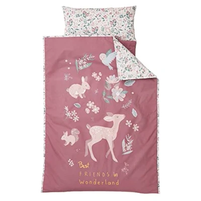 Abbildung von Vertbaudet Kinder Schlafsack MINILI®,Wunderland aubergine