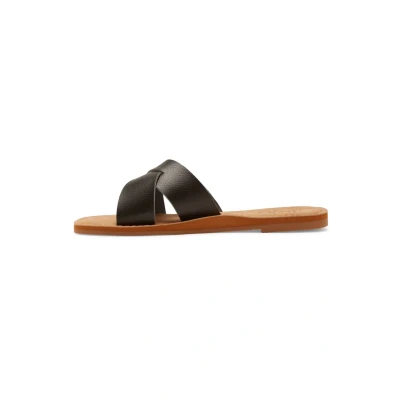 Abbildung von Roxy Andreya Pantolette flach, Damen, Größe: 38, Black Pu