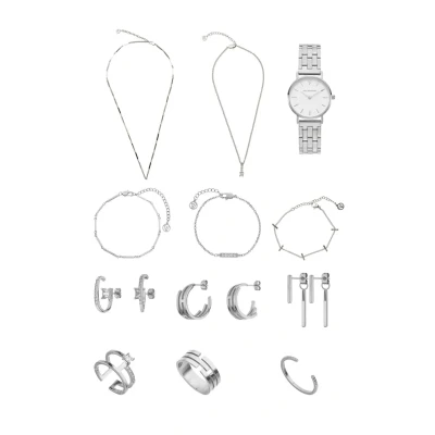 Abbildung von PAUL VALENTINE Moon Geschenkbox 2024 für Damen mit 11 Überraschungen + Armbanduhr Weihnachtsset
