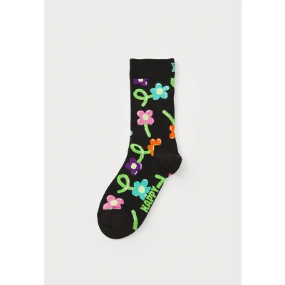 Abbildung von Happy Socks BALLOON FLOWER SOCK (DE/NL/SE/PL, Numerisch, 41, 46, Regular, MEHRFARBIG)
