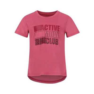 Abbildung von Zigzag Julietta Tshirt print für Kinder, Größe: 116, Rood