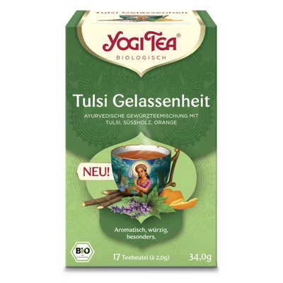 Abbildung von YOGI TEA Tulsi Gelassenheit Bio Filterbe 17X2,0 g