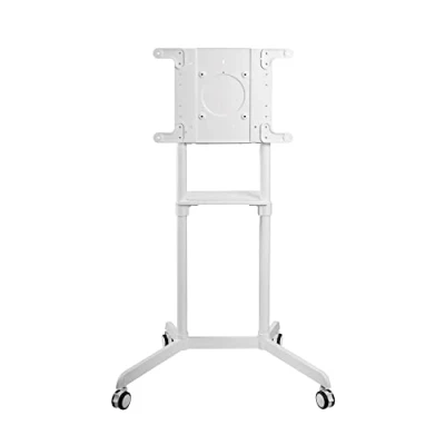 Abbildung von PureMounts PM CART 80W TV Standfuß für LCD/LED/Plasma Bildschirme von 94 178 cm (37 70 Zoll) matt weiß, bis VESA 600x400
