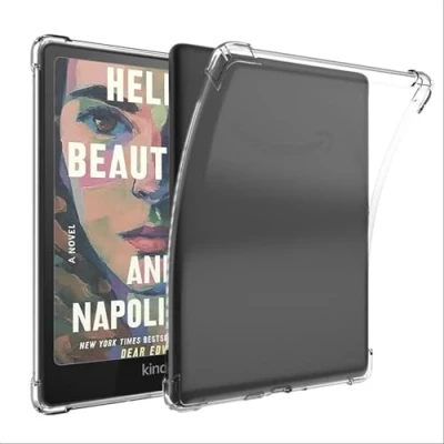 Abbildung von GIOPUEY Hülle für Kindle ColorSoft 2024, Weiche TPU Rückenschale, Dünne Abdeckung, Airbag Schutz, Case Kompatibel mit 2024 Transparentes
