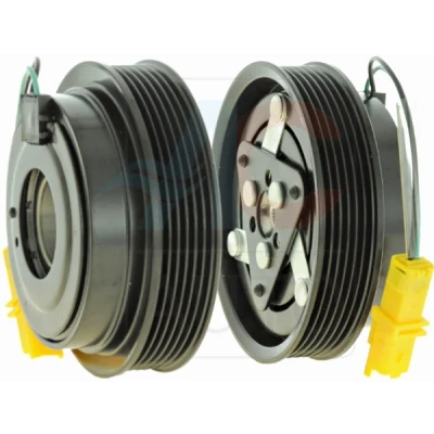 Abbildung von ACAUTO AC 06SD15 Magnetkupplung SANDEN, MERCEDES, NISSAN, RENAULT SD6V12, SD7V16 129, 125 NISSAN: Note I, MICRA 3, Juke, RENAULT: CLIO TWINGO 2