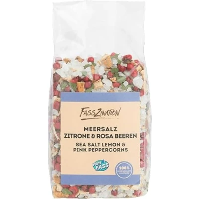 Abbildung von vomFASS Meersalz Zitrus &amp; Rosa Beeren im Nachfüllbeutel