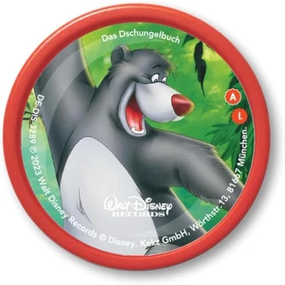 Abbildung von Kekz Audiochip für Kekzhörer, Disney Das Dschungelbuch als Kekz, Hörspiel Kinder ab 4 Jahren, Spielzeit ca. 55 min