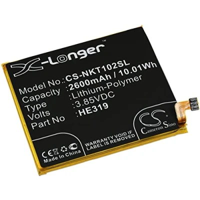 Abbildung von Akku für Smartphone Nokia TA 1020 / 1028 1032 1038, 3,85V, Li Polymer