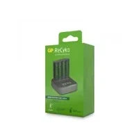 Abbildung von GP USB Akku Ladegerät inkl. Akkus Docking Station 4x AA