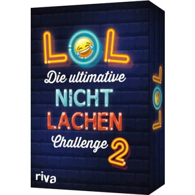 Abbildung von LOL Die ultimative Nicht lachen Challenge 2: Mit neuen Witzen, Flachwitzen und Scherzfragen. Teil 2 des Bestseller Spiels. Ab 8 Jahren. Das perfekte Partyspiel