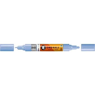 Abbildung von Molotow Permanentmarker One4All Acrylic Twin nachfüllbar 1,5 und 4mm k