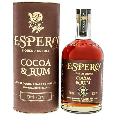 Abbildung von Espero Liqueur Creole I Cocoa &amp; Rum 700 ml Flasche 40% Volume Kakao Likör der extra Klasse