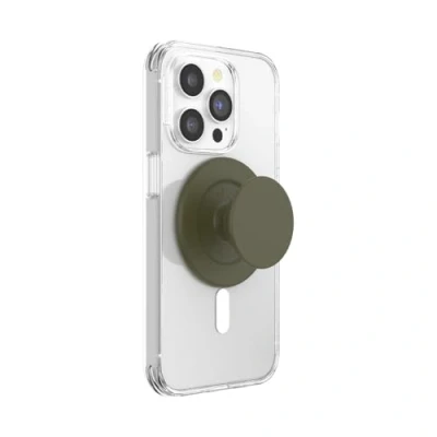 Abbildung von ​​​​​​​​​​​​PopSockets runder Telefongriff kompatibel mit MagSafe, Adapterring im Lieferumfang enthalten, Telefonhalter, kabelloses Laden kompatibel, Deadpool x Wolverine Fatigue
