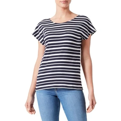 Abbildung von ONLY T Shirt Damen, Night Sky/Stripes:Cloud Dancer (Ella), L