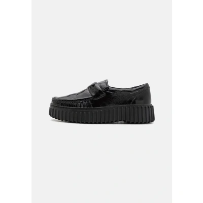 Abbildung von Clarks Torhill Slipper, Damen, Größe: 41, Black Leder
