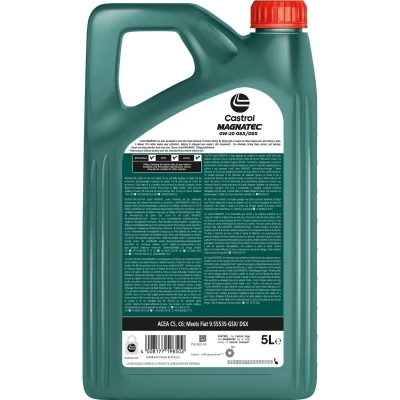 Abbildung von Castrol Magnatec GSX/DSX 0W 20 5l Motoröl 1609EA HONDA: CIVIC 8 Hatchback, Jazz 2 Schrägheck, CR V 3, HYUNDAI: Tucson, i30 III Schrägheck