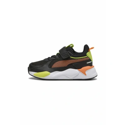 Abbildung von Puma RS X Sneakers Kinder Schuhe Black/Orange Glo Größe: 32.5
