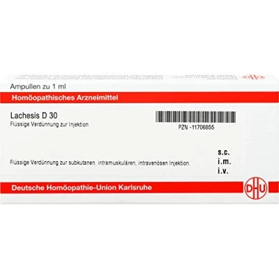 Abbildung von Lachesis D 30 Ampullen 8X1 ml