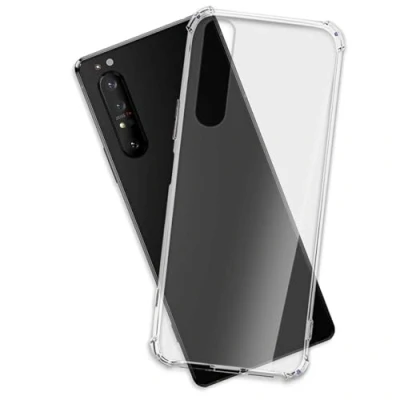Abbildung von mtb more energy® Case Soft Armor kompatibel mit Sony Xperia 1 II (6.5&#039;&#039;) Anti Shock Verstärkung 1,5mm TPU Schutz Hülle Cover Tasche Handyhülle