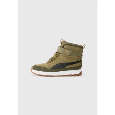 Abbildung von Puma Evolve Stiefel Kinder Olive/Black/Orange Glo Größe: 27.5