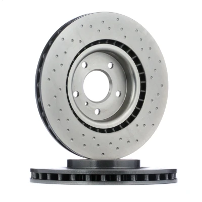 Abbildung von BREMBO XTRA LINE 09.8485.1X Bremsscheibe 324 30 5 gelocht/innenbel. beschichtet hochgekohlt NISSAN: 350Z Roadster, Coupe