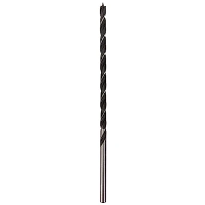 Abbildung von kwb Balkenbohrer Ø 8 mm x 250 in Industriequalität, extra lang mit 1 Fasen Spiralform für präzise Bohrungen