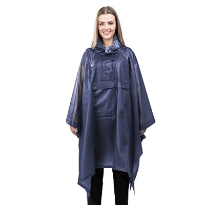 Abbildung von Navaris Regenponcho Fahrradponcho, inkl. Aufbewahrungstasche, wasserdicht (1 St)