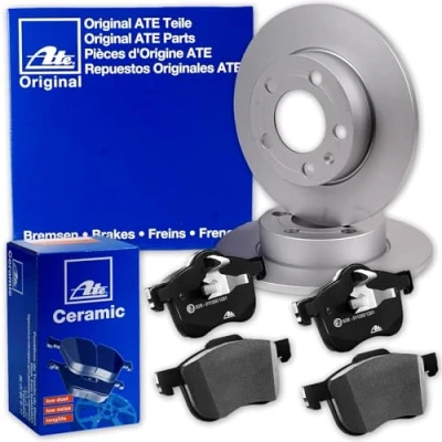 Abbildung von ATE Bremsscheiben 265mm + CERAMIC Beläge hinten für Focus 2 II MK2 C Max
